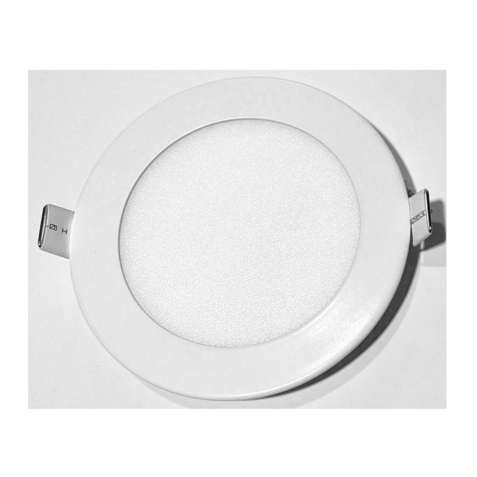 Edge-Lit LED Downlight 8W 830 Ø145mm IP20 Hvid