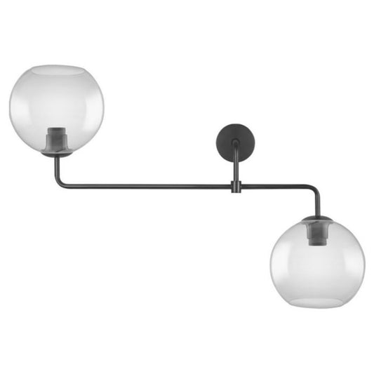 Ledvance Væglampe Globe Double 80cm Smoke E27