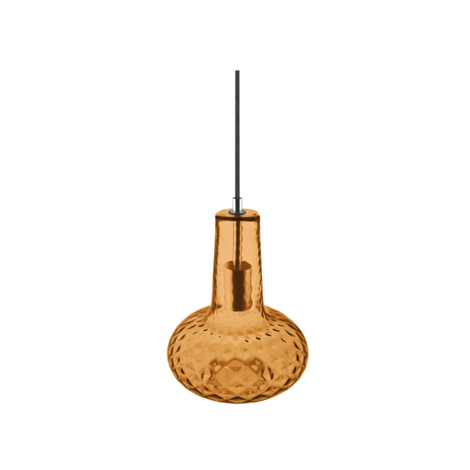 Ledvance Loftlampe Carved Pendant Pear Orange 10cm E27