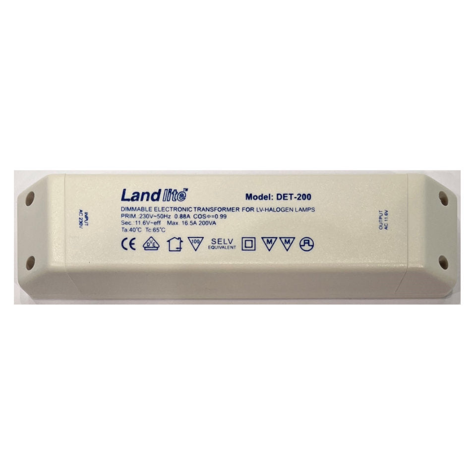 Landlite Transformer 75-200W 12VAC Dim