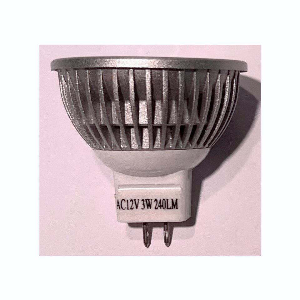 LED MR16 3W 828 240lm 60° Sølv/Hvid GU5.3