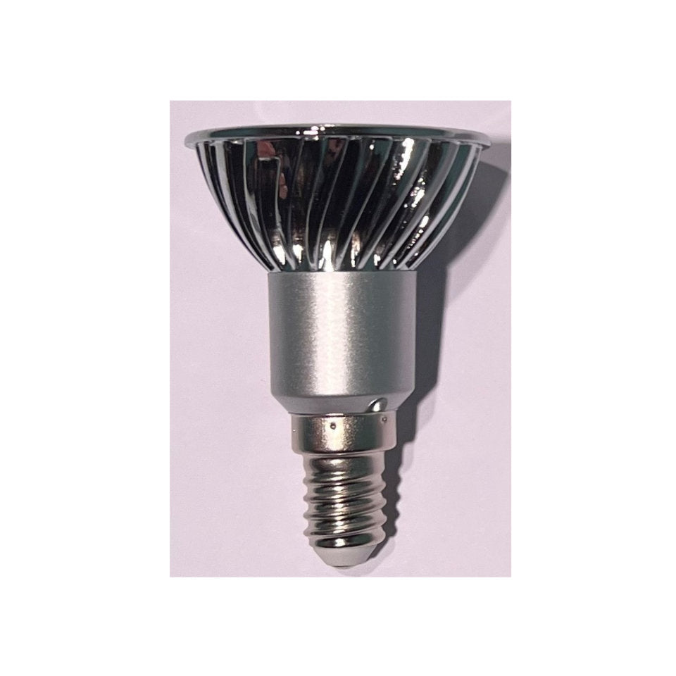 LED Reflektorpære R50 3W 828 Sølv E14
