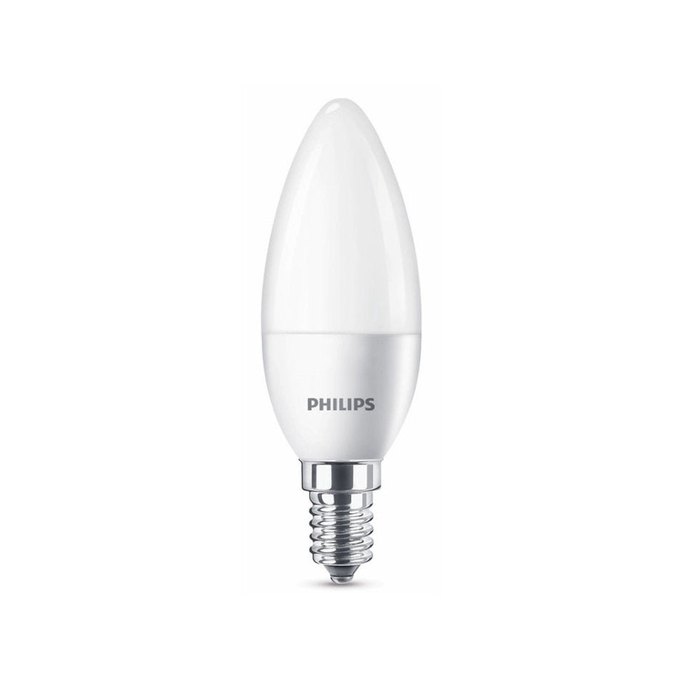 Philips LED Kertepære 5,5W(40W) 827 470lm Mat E14