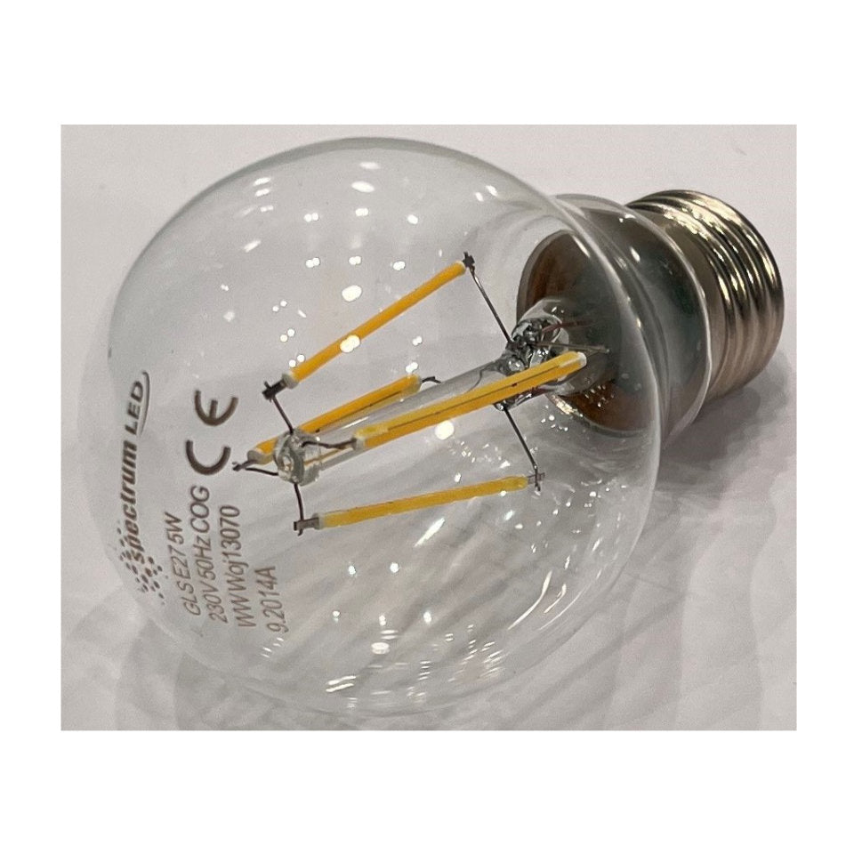 Spectrum LED Standardpære 5W(40W) 830 420lm Klar E27
