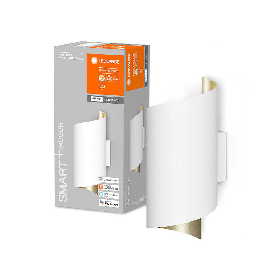 Ledvance Smart+ LED Væglampe 12W 830-865 TW WiFi Hvid
