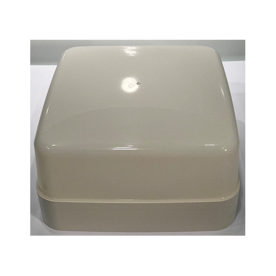 Glamox Væglampe 23cm E27 Hvid IP44