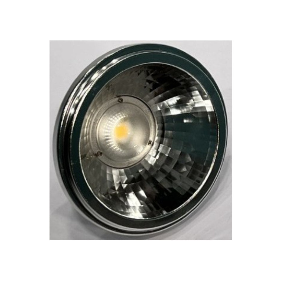 LED AR111 10W 830 600lm 15° Grå 230V GU10