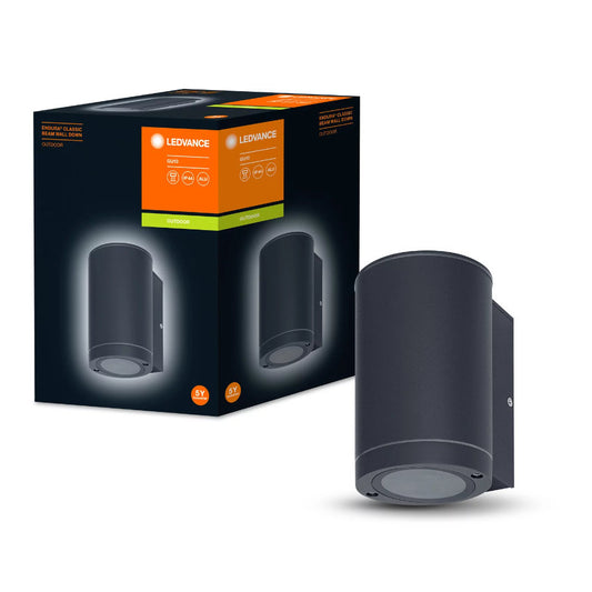 Ledvance Væglampe 15cm. GU10 Antracit Alu IP44