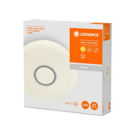 Ledvance LED Loftlampe 24W 830 1680lm Sensor 34cm. Hvid