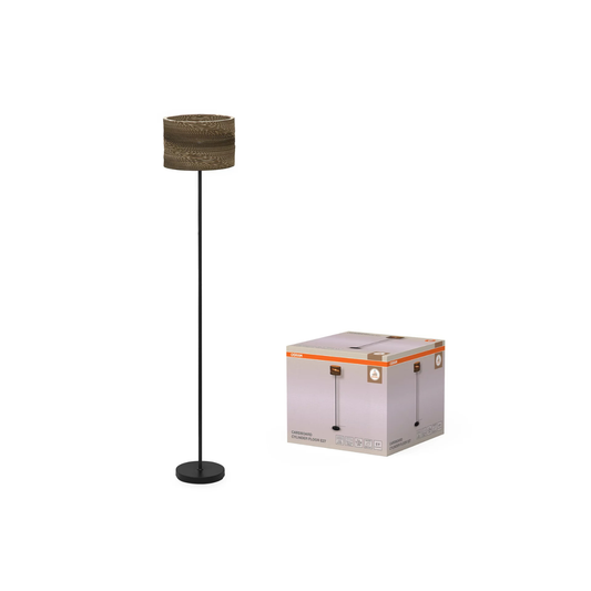 Ledvance Standerlampe 160cm E27 Brun/pap