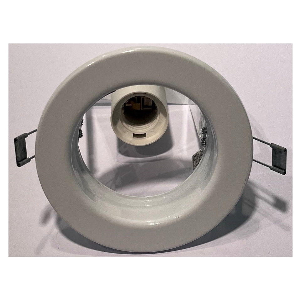 Downlight R80 E27 Ø12cm 230V Hvid