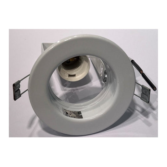 Downlight R63 E27 Ø10cm 230V Hvid