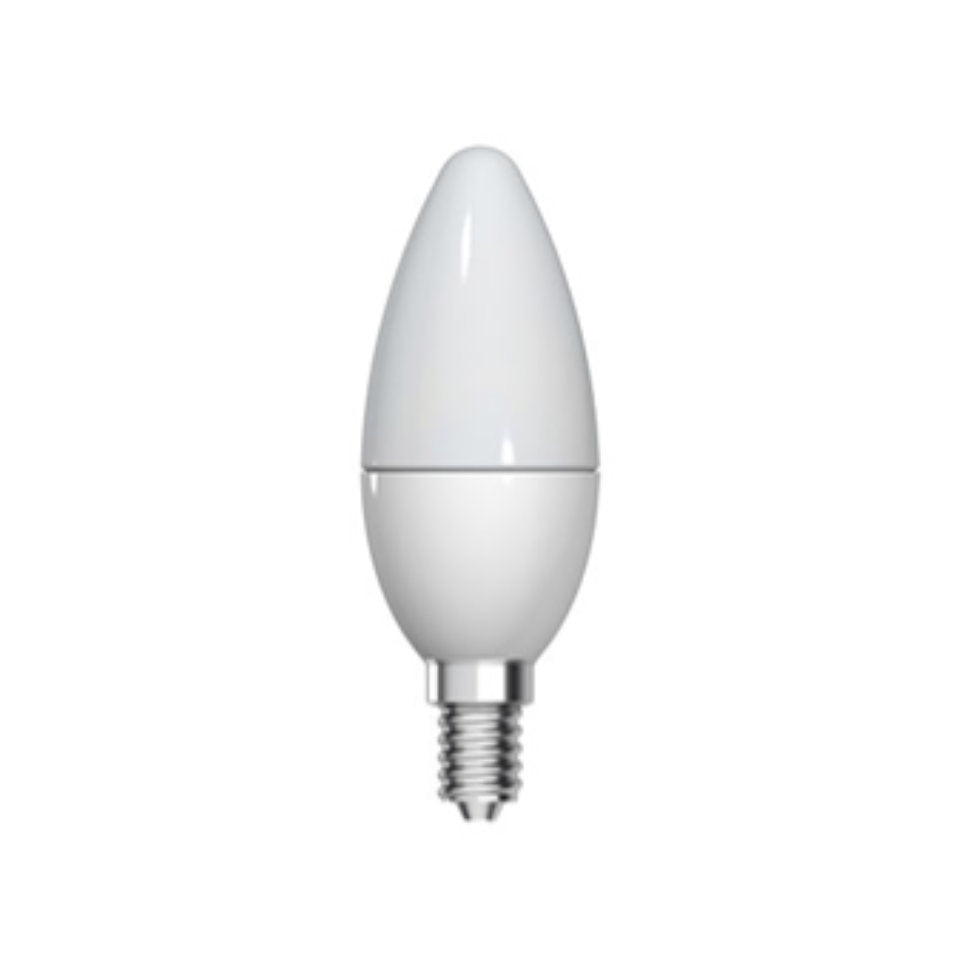 GE LED Kertepære 6W(40W) 827 470lm Dim Mat E14
