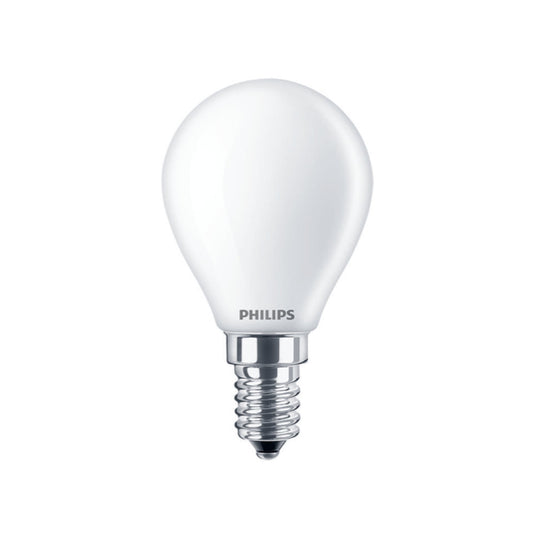 Philips LED Kronepære 4,3W(40W) 827 470lm Mat E14