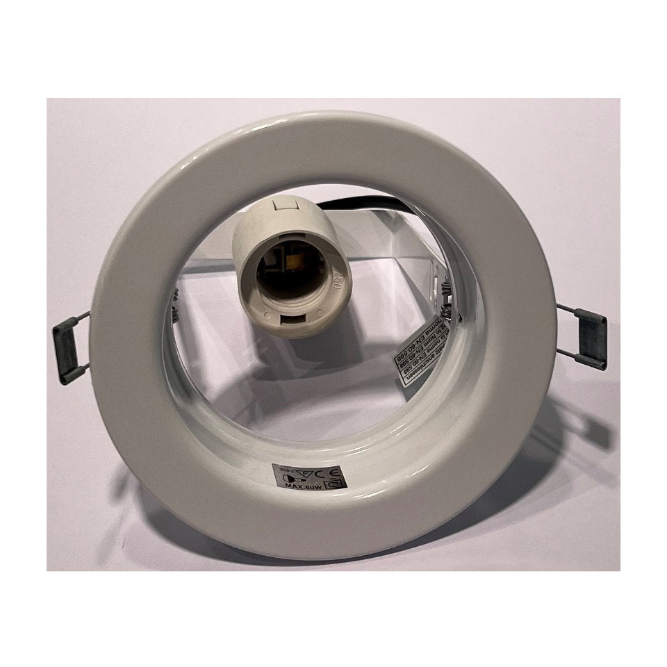 Downlight R90 E27 Ø13cm 230V Hvid