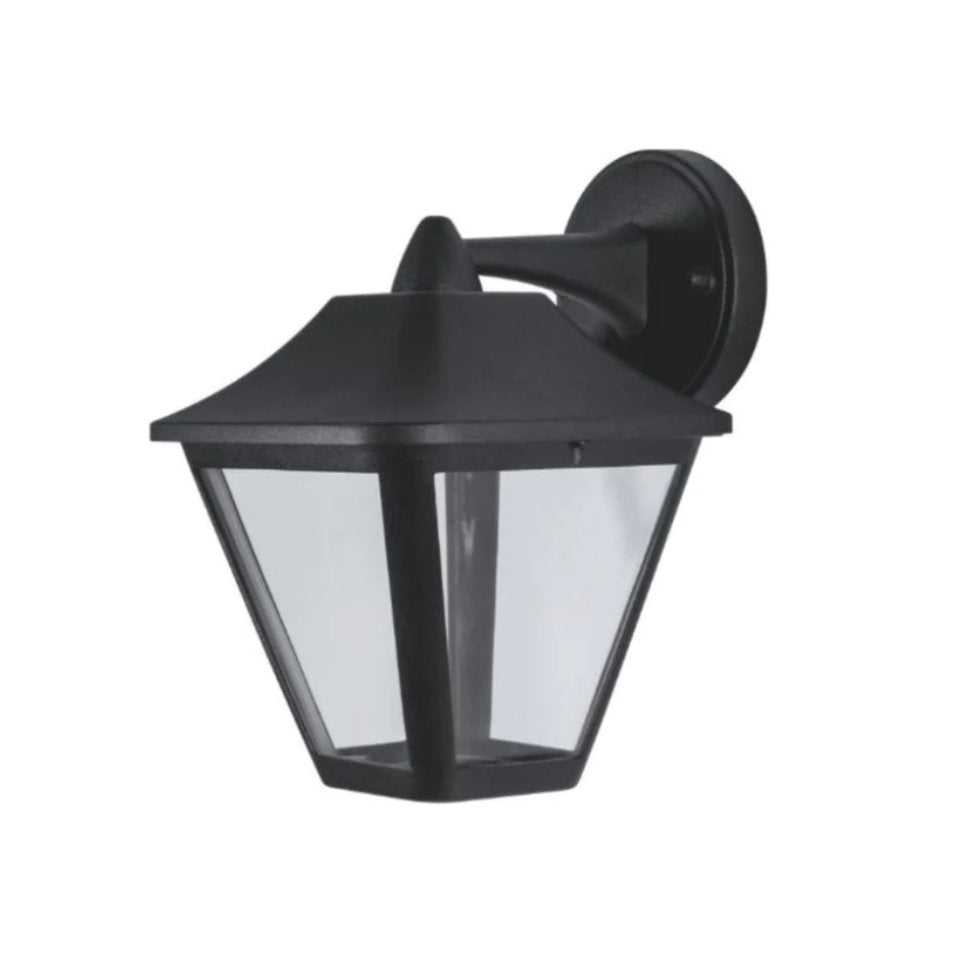 Ledvance Væglampe 23cm. E27 Sort Alu IP44