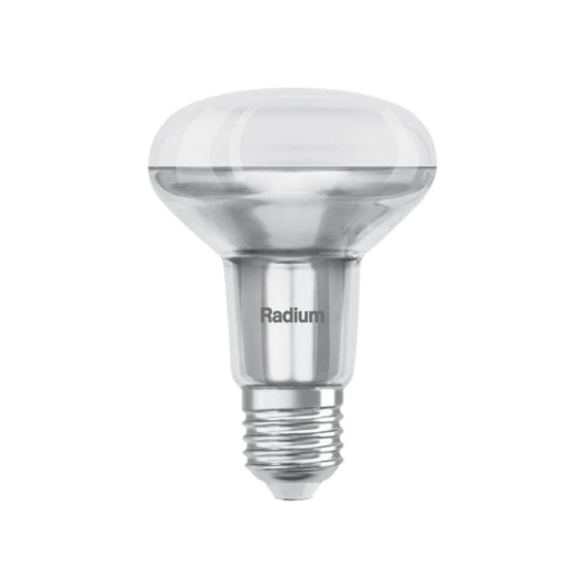 Radium LED Reflektorpære R80 9,1W(100W) 827 670lm 36° Sølv E27