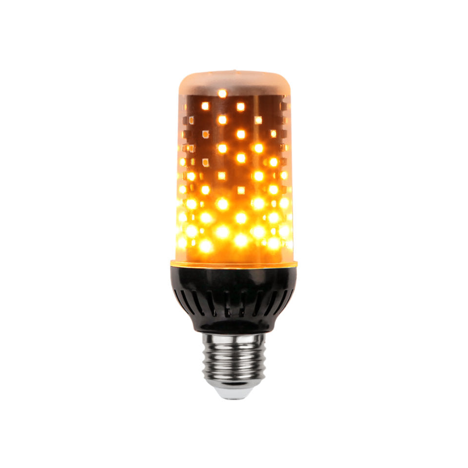 Star Trading LED Rørpære Flamme 6,2W 1800K 300lm E27