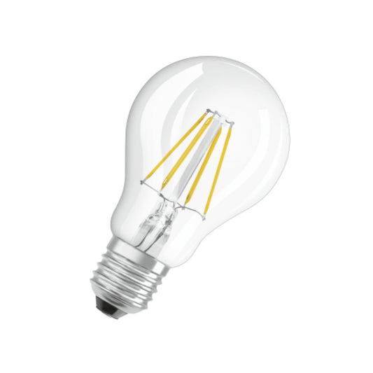 Osram LED Standardpære 4W(40W) 827 470lm Klar E27 2-Pak