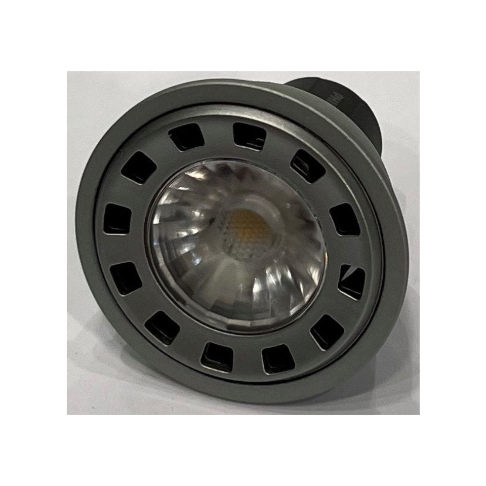Philips LED GU10 6W 827 25° Dim Grå/Sort