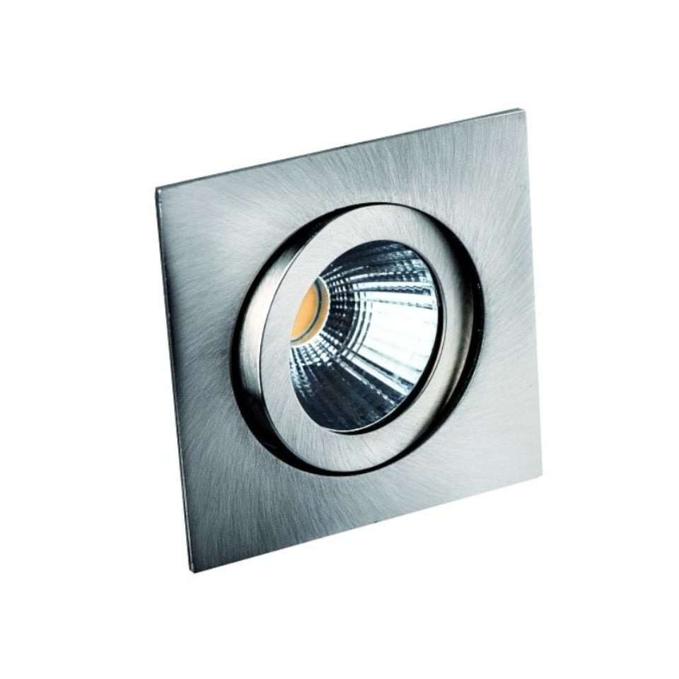 Rutec LED Downlight 8W 927 670lm Dim Stål