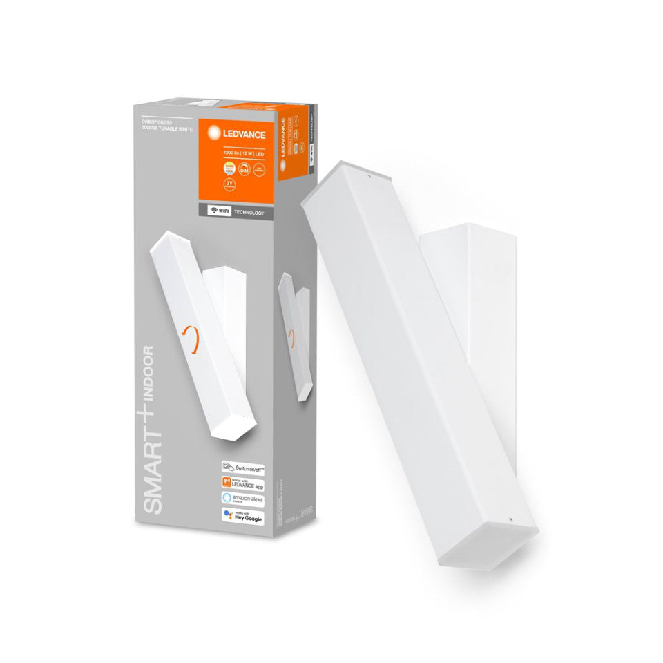 Ledvance Sun@Home LED Væglampe 12W 830-865 TW WiFi Hvid
