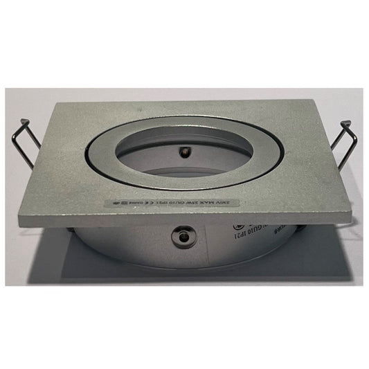 Daxtor Downlight GU10 Ø50mm Kipbar Alu