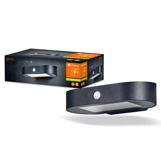 Ledvance LED Væglampe Endura Style Solar 4W 830 380lm Sort IP44