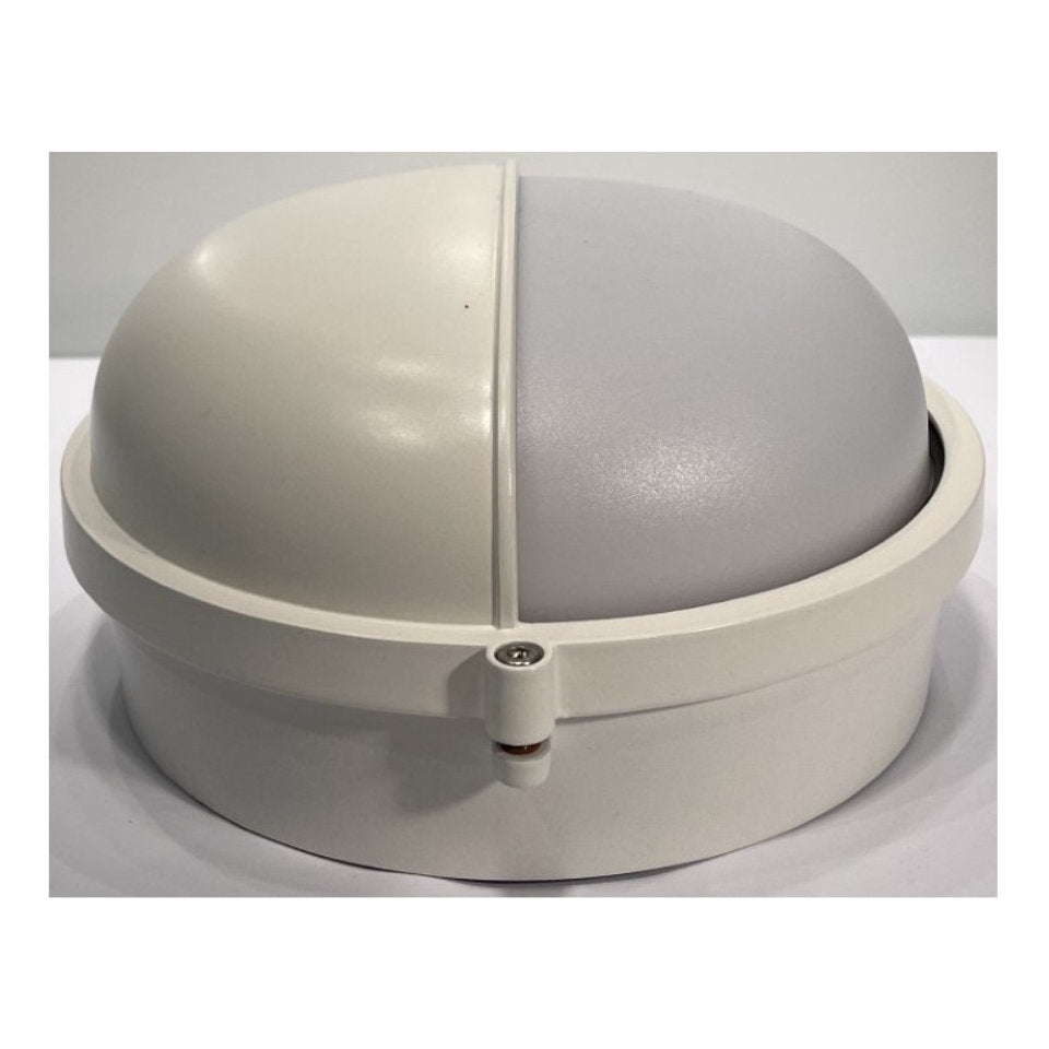 RZB Væglampe G23 Ø230mm Plast Opal