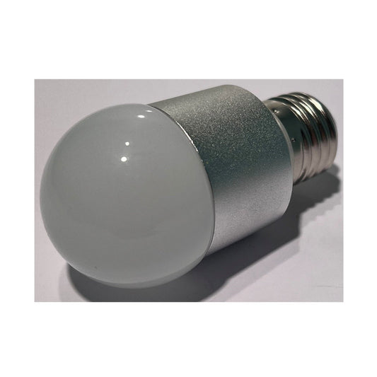 LED Kronepære 3W 828 Mat Sølv E27