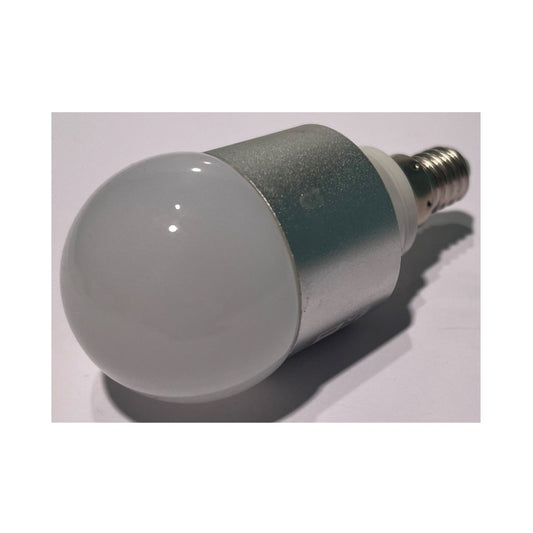LED Kronepære 3,5W 828 Mat Sølv E14