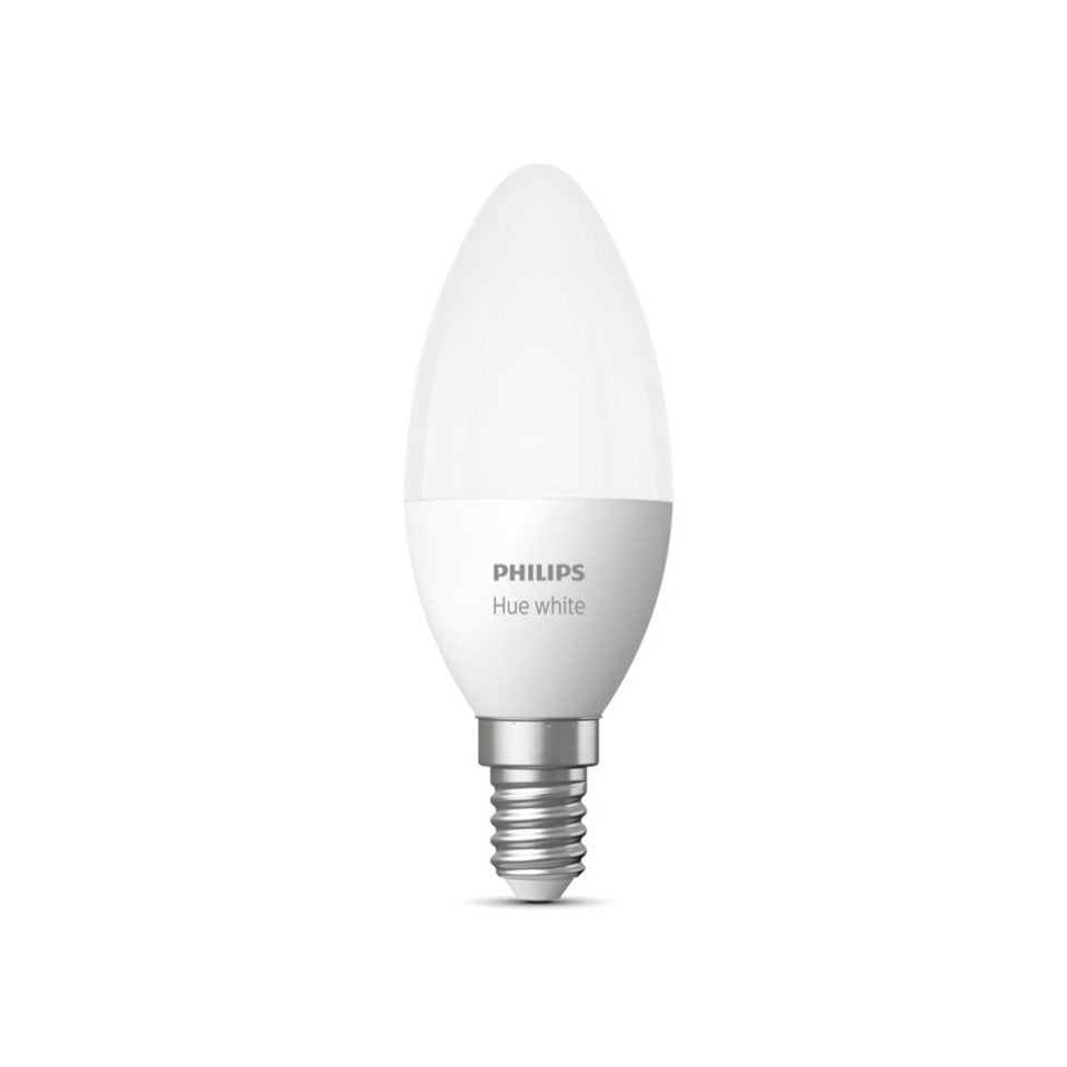 Philips Hue LED Kertepære 5,5W White E14