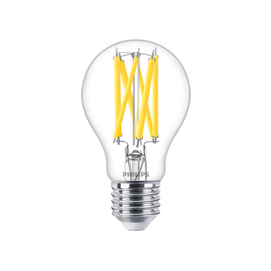 Philips LED Standardpære 10,5W(100W) 922-927 1521lm Dim Klar E27