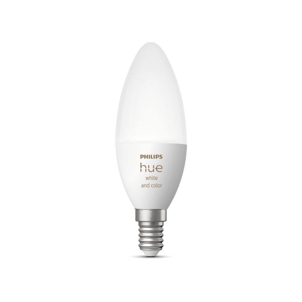 Philips Hue LED Kertepære 5,3W White And Color Ambiance E14