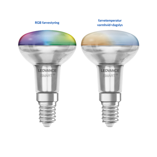Ledvance Smart+ LED Reflektorpære R50 3,3W(40W) 827-865 210lm 45° Dim WiFi E14
