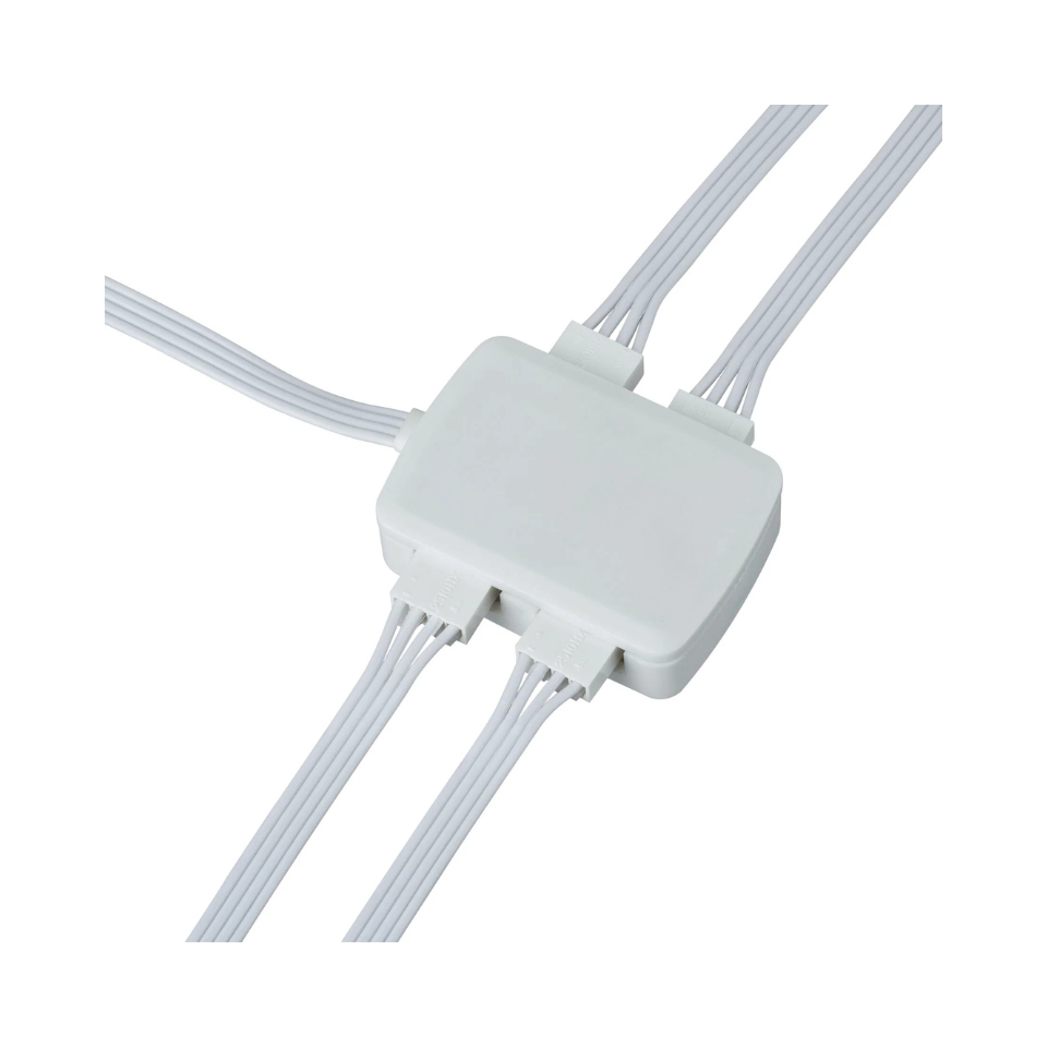 Paulmann LED Bånd Tilbehør YourLED Junction Box 4-dobbelt-fordeling Hvid