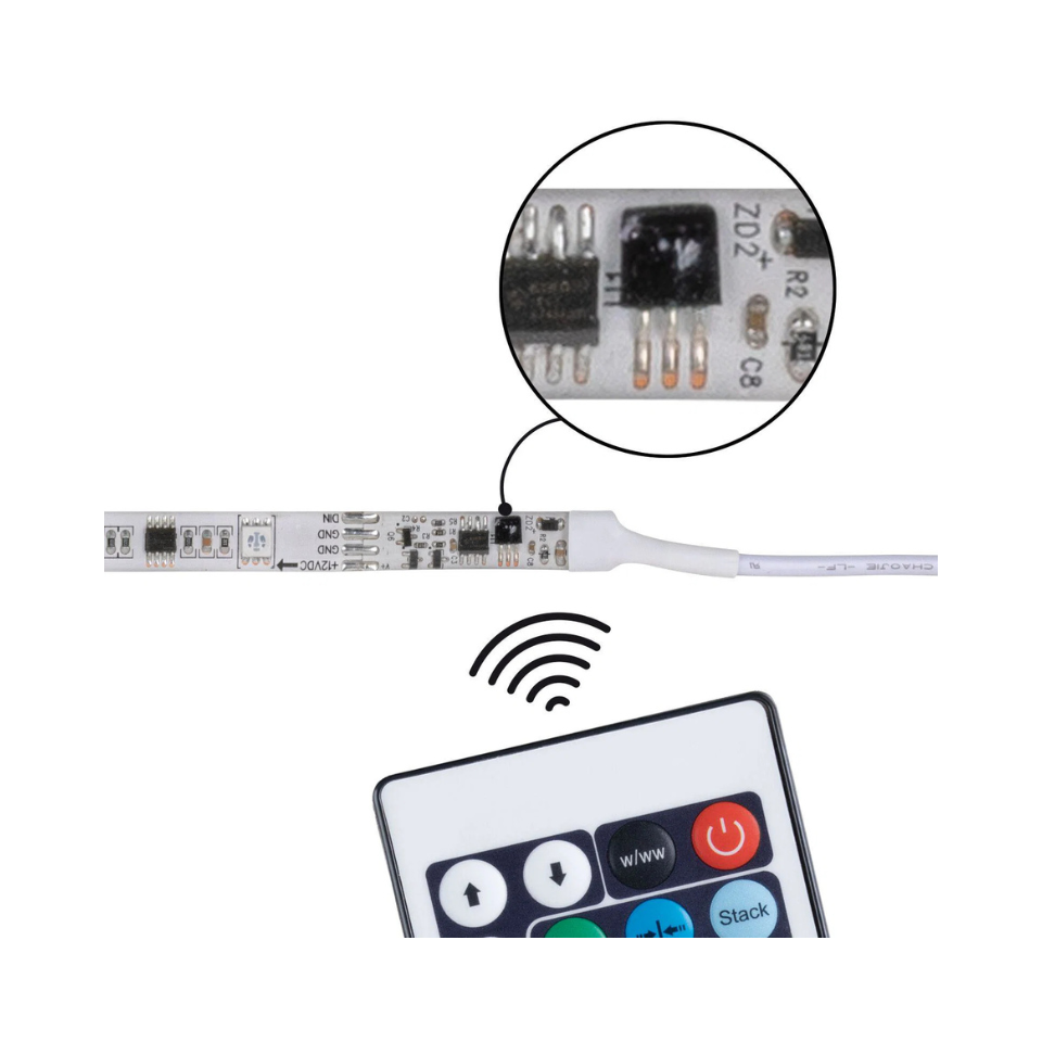 Paulmann LED Bånd SimpLED Motion Kompletsæt 10W RGB 325lm Dim 5m