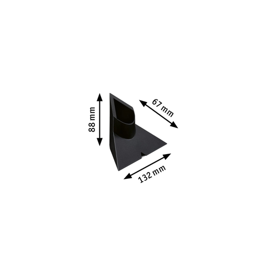 Paulmann Lightbar Tilbehør EntertainLED Fod 132x88mm Sort