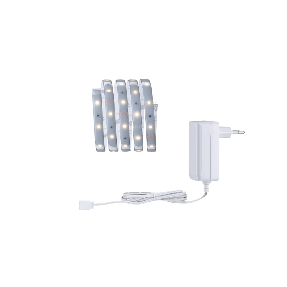 Paulmann LED Bånd MaxLED 250 Basissæt Varmhvid 6W 827 450lm IP44 Dim 1,5m