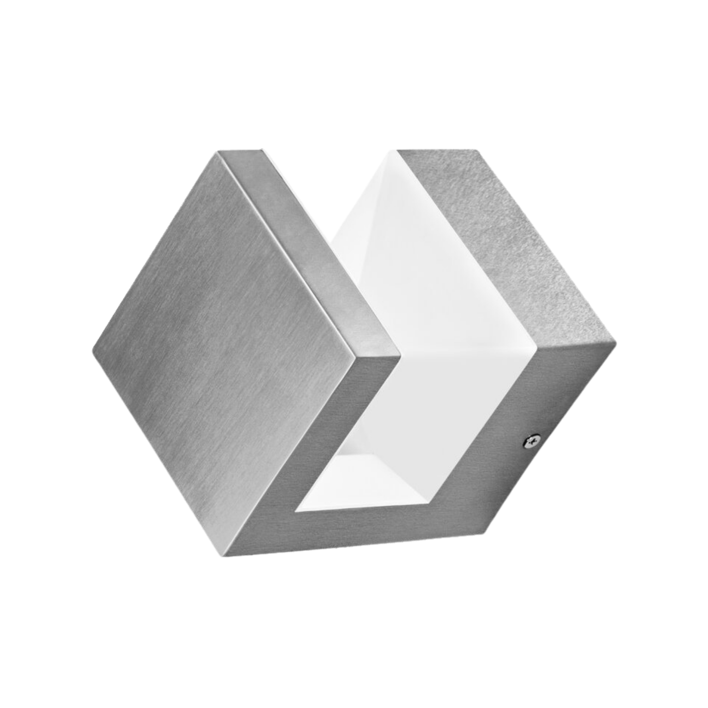 Ledvance LED Væglampe Endura Style Pyramid 9W 830 600lm Stål IP44