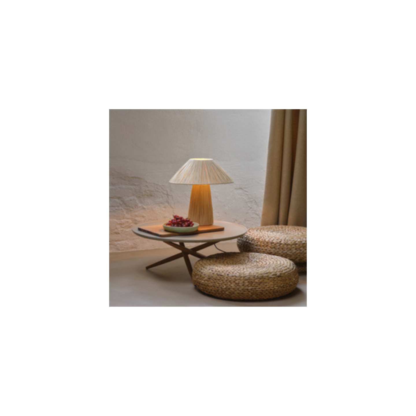 Ledvance Bordlampe Decor Bamboo H40,5cm E27 Bambus/Brun