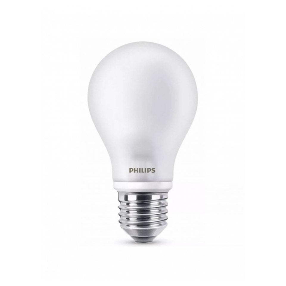 Philips LED Standardpære 4,5W(40W) 827 470lm Mat E27 2-Pak