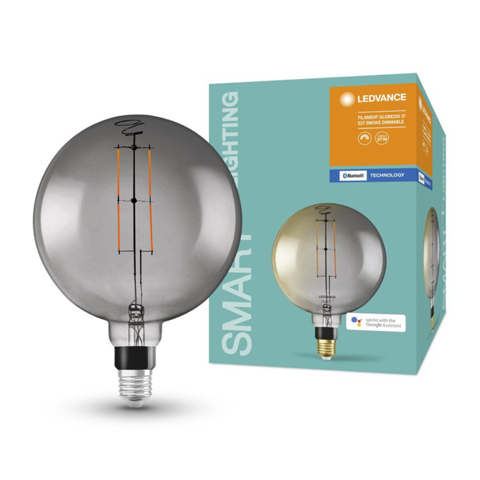Ledvance Smart+ LED Globepære 6W 825 Dim BT Ø200 E27