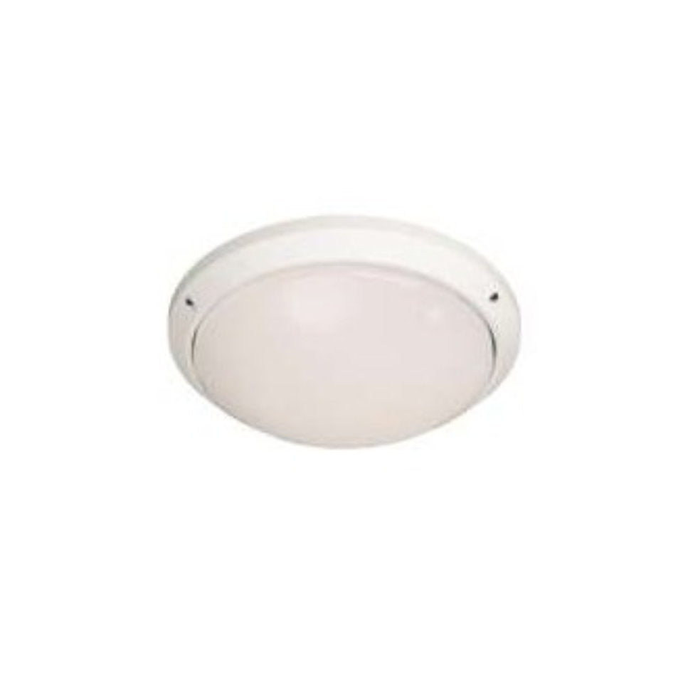 Massive Væglampe Casablanca 27cm. E27 Opal/Hvid IP54