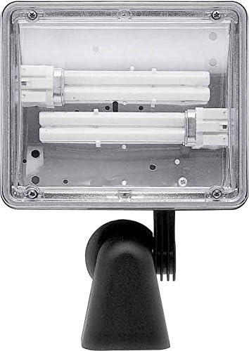 SBP Væglampe 29,5cm G23 Sort IP55