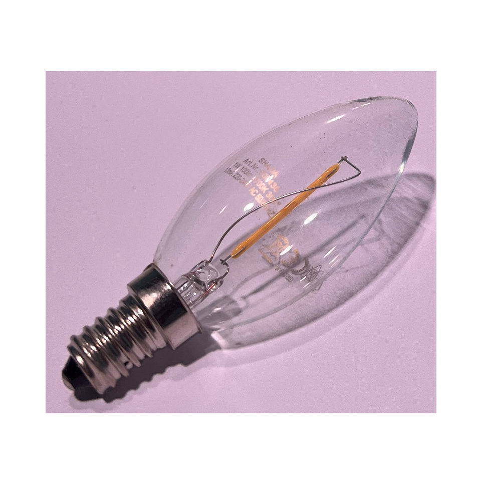 Shada LED Kertepære 1W 827 100lm Klar E14