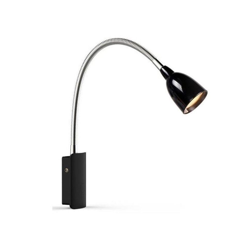 Markslöjd LED Væglampe Tulip 2,5W 830 198lm Sort