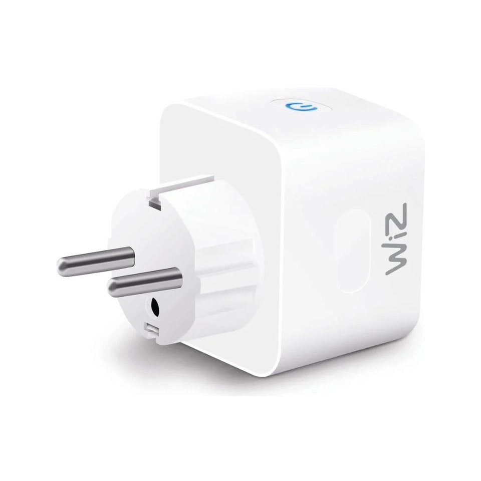 WiZ Smart Stikdåse Hvid Powermeter WiFi
