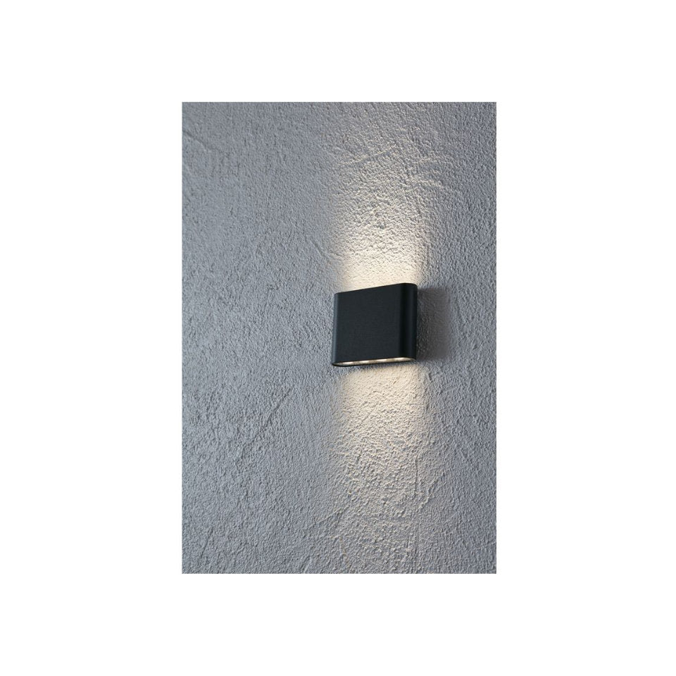 Markslöjd LED Væglampe Arion 7W 830 720lm Antracit 11,5cm