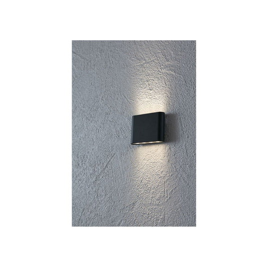 Markslöjd LED Væglampe Arion 7W 830 720lm Antracit 11,5cm